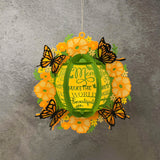 MOM 1 - Mother's Day Themed 3D Wreath Lantern File - Cricut File 1 - LightBoxGoodMan