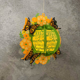 MOM 1 - Mother's Day Themed 3D Wreath Lantern File - Cricut File 1 - LightBoxGoodMan