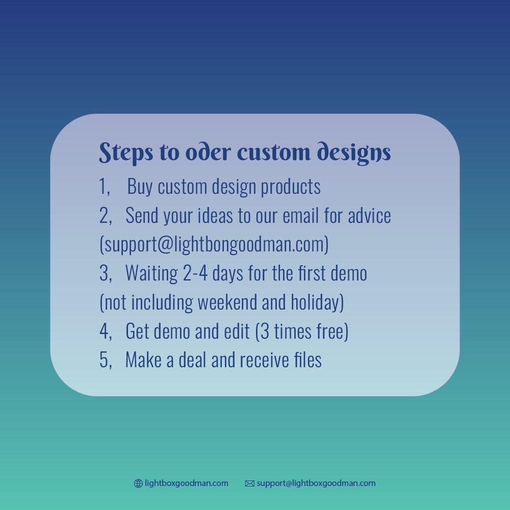 3D Layered Portrait Custom Designs - LightboxGoodman