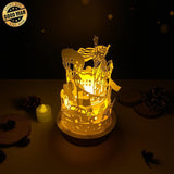 4th Of July 2 - 3D Dome Lantern File - Cricut File - LightBoxGoodMan - LightboxGoodman