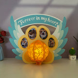 Memorial Pet Dog - 3D Memorial Lantern File - Cricut File 1 - LightBoxGoodMan