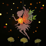 Fairy - 3D Fairy Lantern File - Cricut File 1 - LightBoxGoodMan