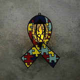 Autism - World Autism Awareness Day Themed 3D Lantern File - Cricut File 1 - LightBoxGoodMan