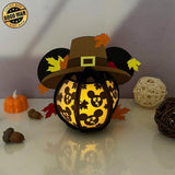 Mickey - Thanksgiving Themed 3D Disney Mouse Lantern File - Cricut File 1 - LightBoxGoodMan