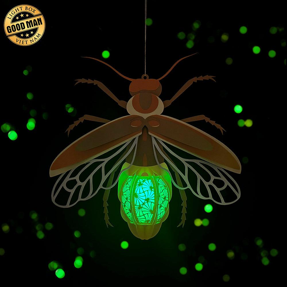 Firefly - 3D Firefly Lantern File - 8x8" - Cricut File - LightBoxGoodMan - LightboxGoodman