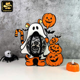 Tigger Halloween - Winnie The Pooh Themed 3D Halloween Lantern File - Cricut File 1 - LightBoxGoodMan