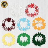 Christmas - Paper 3D Layered File - Cricut File - LightBoxGoodMan