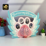 Memorial Pet Cat - 3D Memorial Lantern File - Cricut File 1 - LightBoxGoodMan