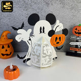 Mickey Halloween -3D  Halloween Mickey Lantern File - Cricut File 1 - LightBoxGoodMan