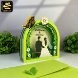 Custom Couple - 3D Custom Pop-up Card File - Cricut File 1 - LightBoxGoodMan