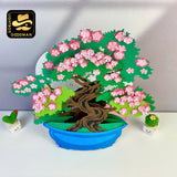 Bonsai Plant Pot - 3D Bonsai Plant Pot Pop-up Card File - Cricut File 1 - LightBoxGoodMan