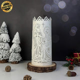 Nativity 2 - 3D Cylinder Papercut Lantern File - Cricut File 1 - LightBoxGoodMan