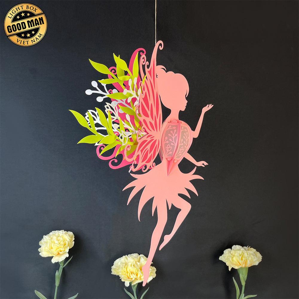 Fairy - 3D Fairy Lantern File - Cricut File 1 - LightBoxGoodMan