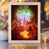 Alice 3 - Paper Cut Light Box File - Cricut File - 8x10 inches - LightBoxGoodMan - LightboxGoodman