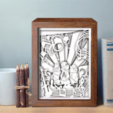 Alvin And The Chipmunks 1 - Paper Cut Light Box File - Cricut File - 8x10 inches - LightBoxGoodMan - LightboxGoodman
