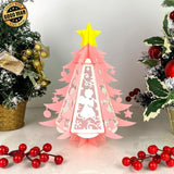 Angel - Pine Lantern File - Cricut File - 8x9,5 Inches - LightBoxGoodMan - LightboxGoodman