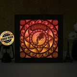 Aquarius - 12 Zodiac – Paper Cut Light Box File - Cricut File - 20x20cm - LightBoxGoodMan - LightboxGoodman