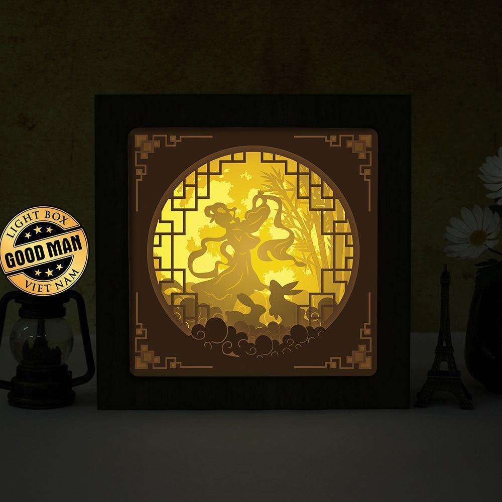 Autumn Festival 1 – Paper Cut Light Box File - Cricut File - 20x20cm - LightBoxGoodMan - LightboxGoodman