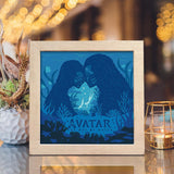 Avatar II - Paper Cut Light Box File - Cricut File - 8x8 inches - LightBoxGoodMan - LightboxGoodman