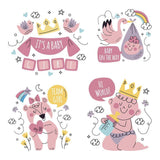 Baby Shower 1 - Cricut File - Svg, Png, Dxf, Eps - LightBoxGoodMan