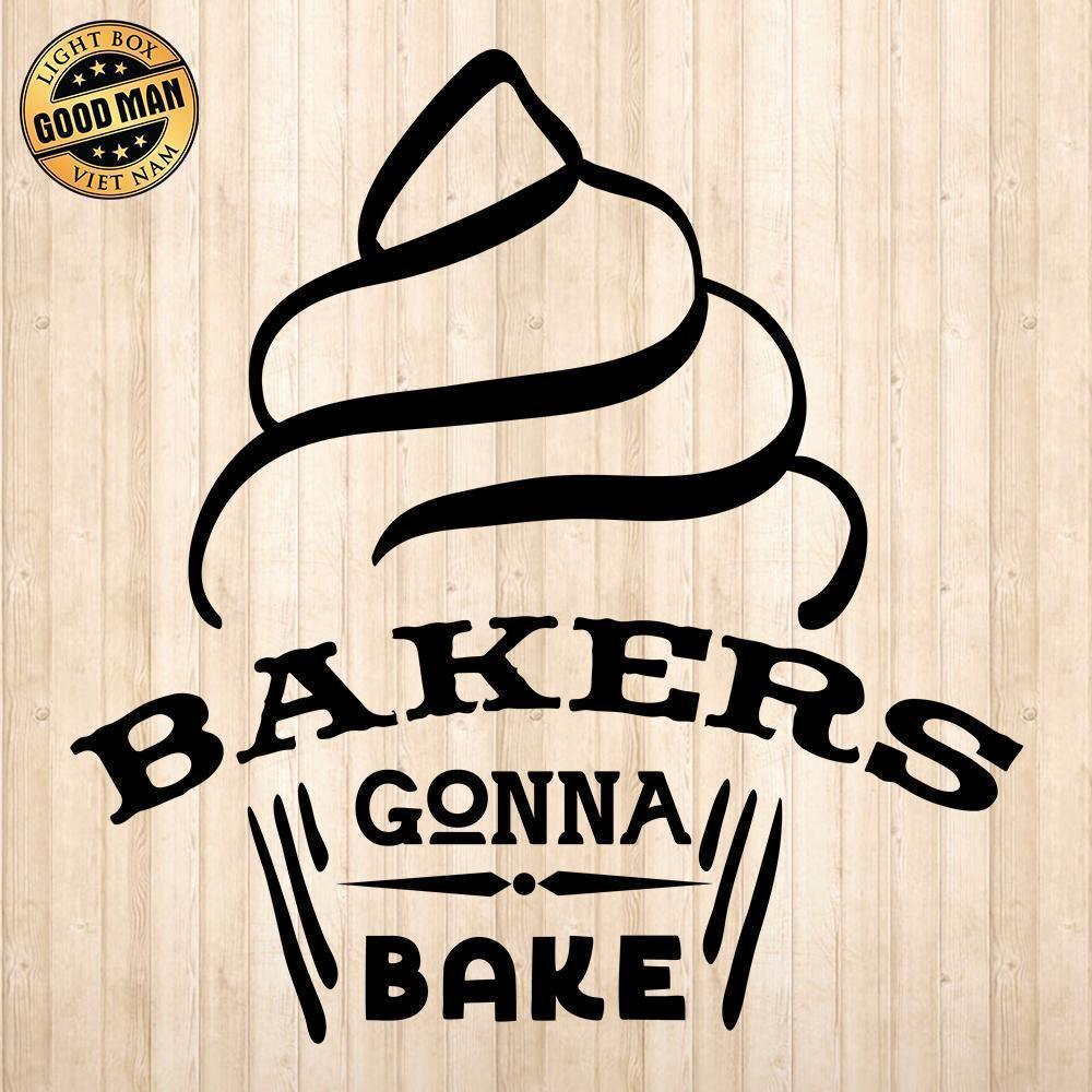 Bakers Gonna-Bake - Cricut File - Svg, Png, Dxf, Eps - LightBoxGoodMan - LightboxGoodman
