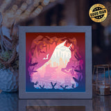 Batman 3 - Paper Cut Light Box File - Cricut File - 8x8 inches - LightBoxGoodMan - LightboxGoodman