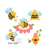 Bee Bundle - Cricut File - Svg, Png, Dxf, Eps - LightBoxGoodMan