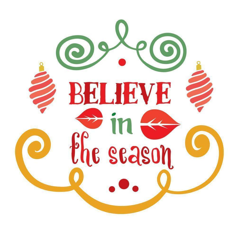 Believe in the Season - Cricut File - Svg, Png, Dxf, Eps - LightBoxGoodMan - LightboxGoodman