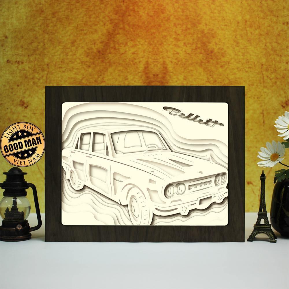 Bellet - Paper Cut Light Box File - Cricut File - 20x26cm - LightBoxGoodMan - LightboxGoodman