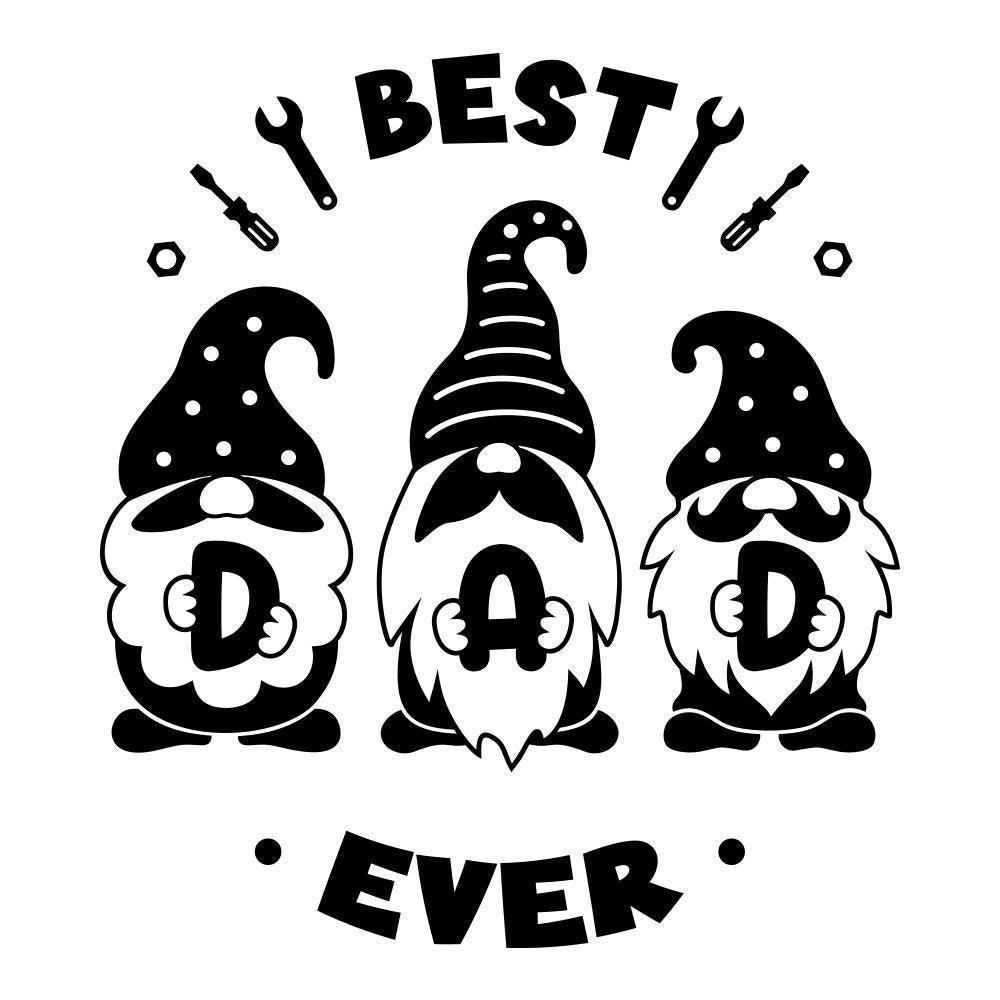 Best Dad Ever - Cricut File - Svg, Png, Dxf, Eps - LightBoxGoodMan - LightboxGoodman