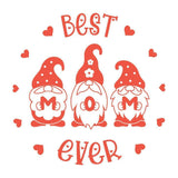 Best Mom Ever Gnomers - Cricut File - Svg, Png, Dxf, Eps - LightBoxGoodMan