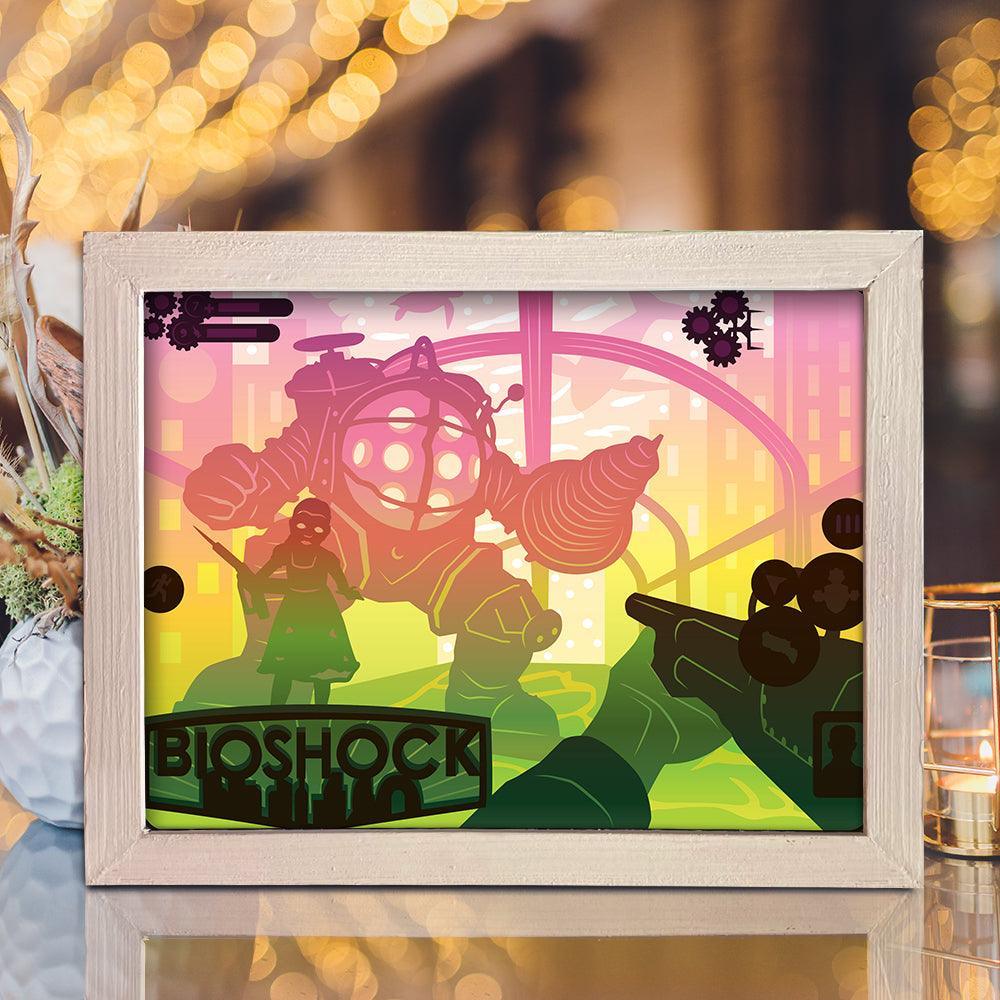 Bioshock – Paper Cut Light Box File - Cricut File - 20x26cm - LightBoxGoodMan bioshock-paper-cut-light-box-file-cricut-file-20x26cm-lightboxgoodman