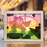 Bioshock – Paper Cut Light Box File - Cricut File - 20x26cm - LightBoxGoodMan