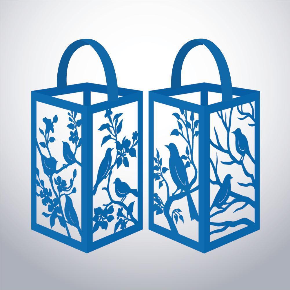 Bird 1 - Paper Cut Lantern File - Cricut File - 10x16cm - LightBoxGoodMan - LightboxGoodman