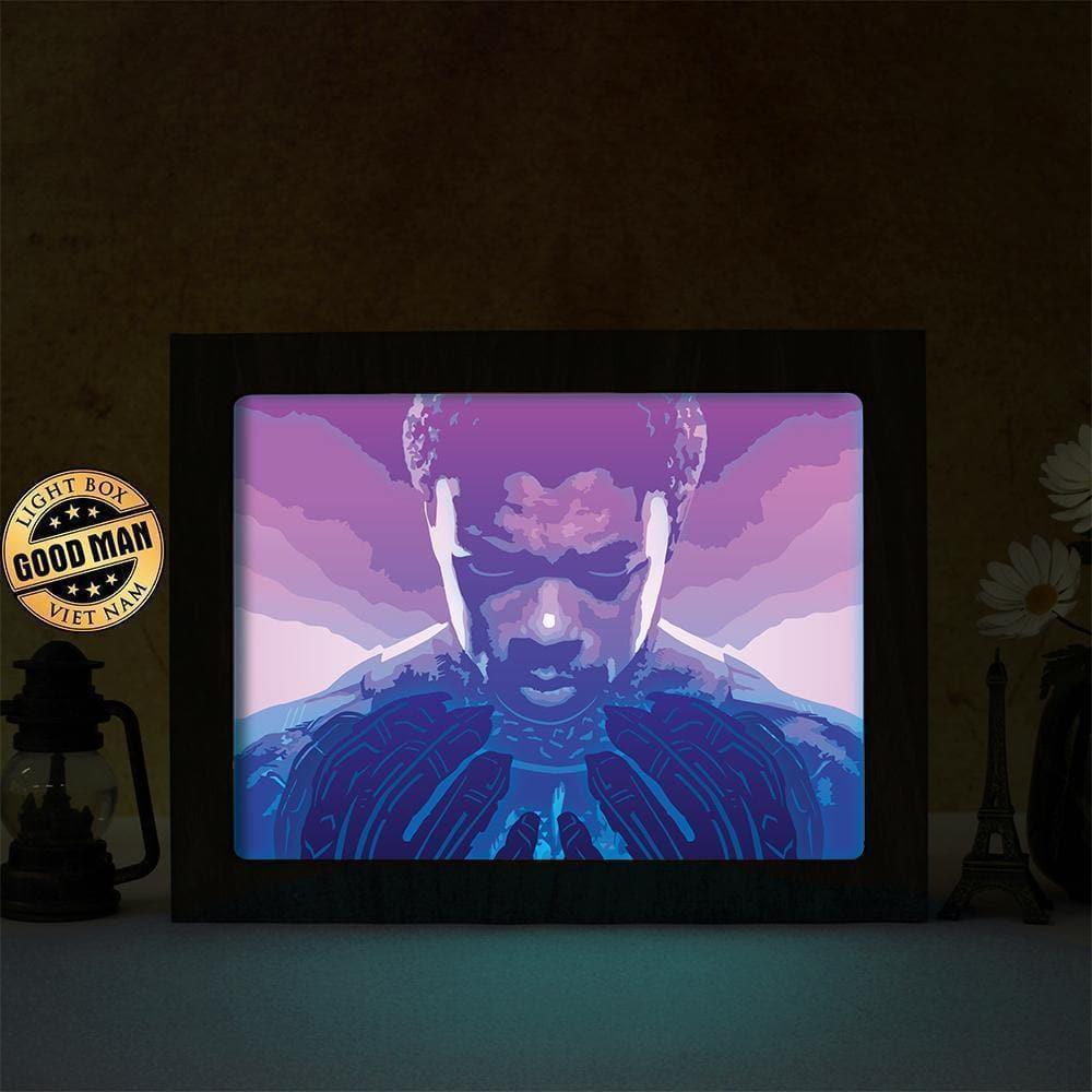 Black Panther 2 - Paper Cut Light Box File - Cricut File - 8x10 inches - LightBoxGoodMan - LightboxGoodman
