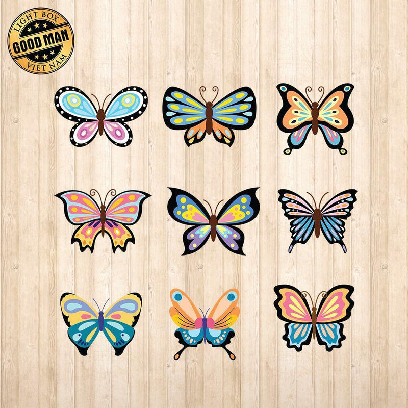 Butterfly Bundle - Cricut File - Svg, Png, Dxf, Eps - LightBoxGoodMan - LightboxGoodman