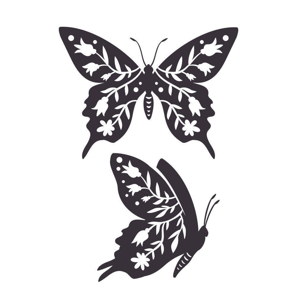 Butterfly Silhouette - Cricut File - Svg, Png, Dxf, Eps - LightBoxGoodMan - LightboxGoodman