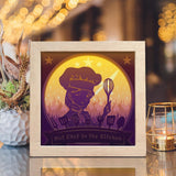 Chef 2  – Paper Cut Light Box File - Cricut File - 20x20cm - LightBoxGoodMan