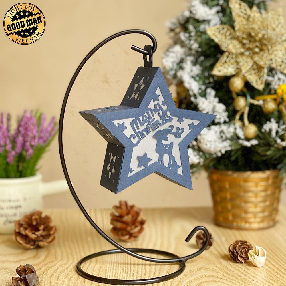 Christmas 2 - 3D Star Lantern File - Cricut File - LightBoxGoodMan - LightboxGoodman