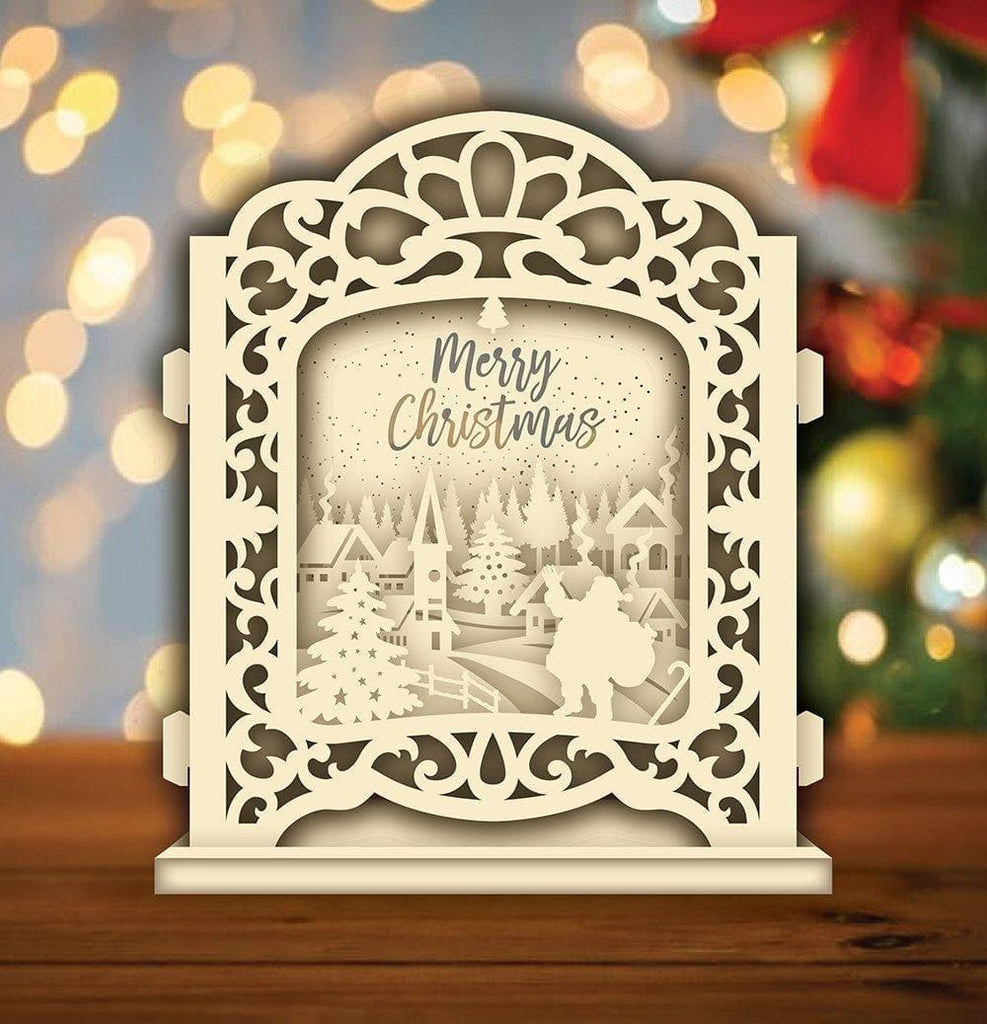 Christmas 3 - Pop-up Light Box File - Cricut File - LightBoxGoodMan - LightboxGoodman