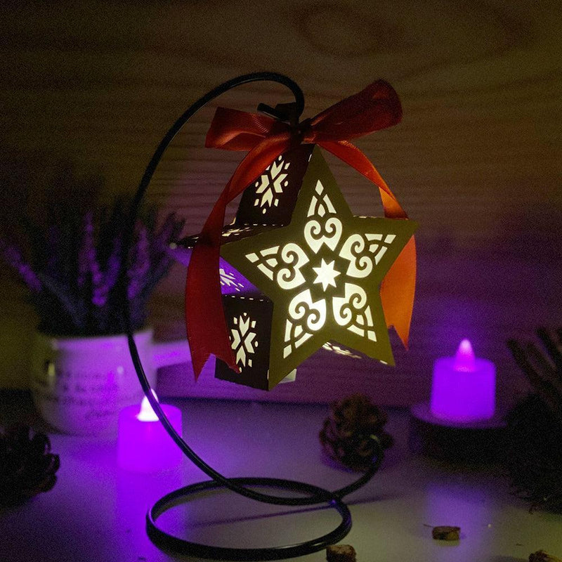 Christmas 5 - 3D Star Lantern File - Cricut File - LightBoxGoodMan - LightboxGoodman