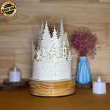 Christmas 8 - 3D Dome Lantern File - Cricut File - LightBoxGoodMan - LightboxGoodman