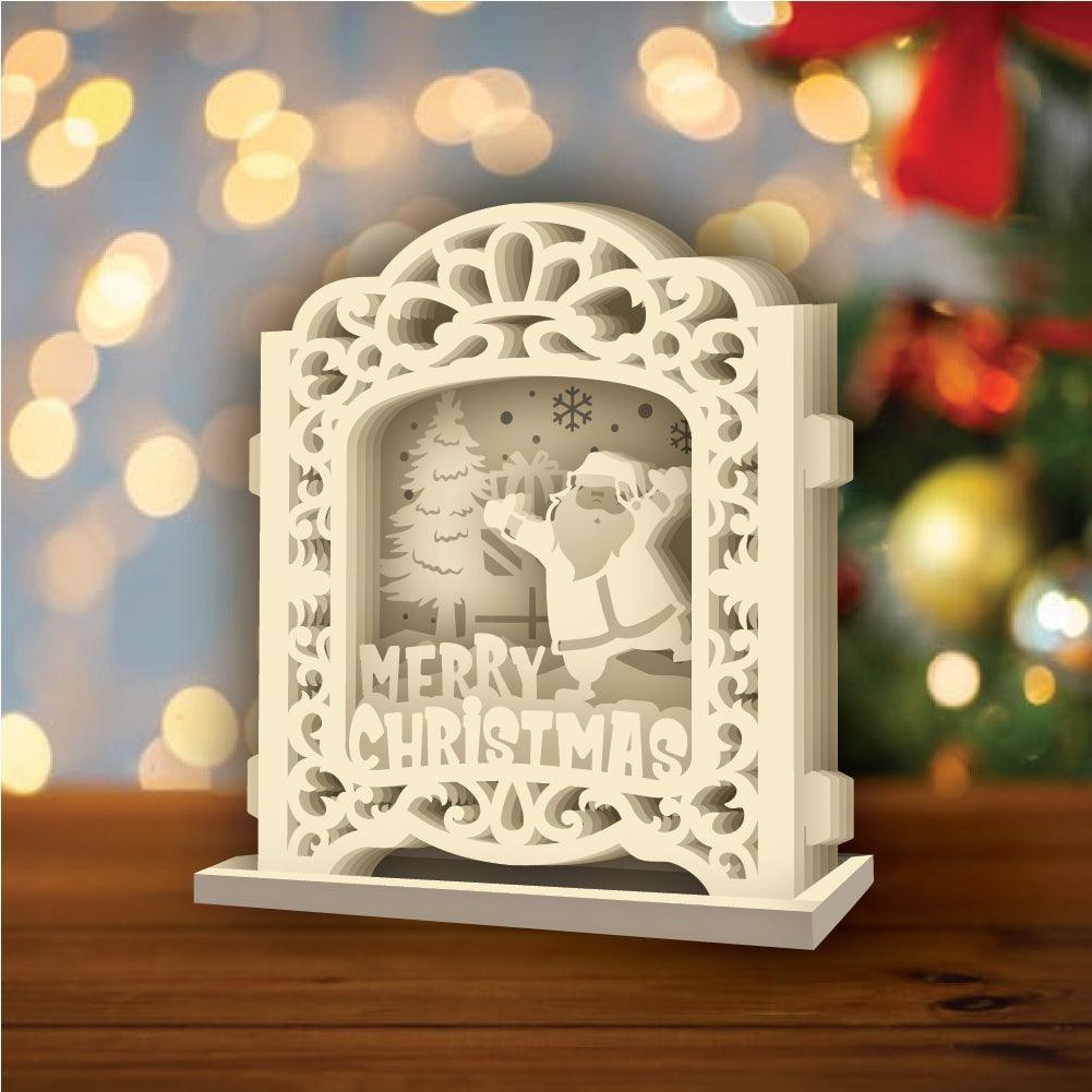Christmas 8 - Pop-up Light Box File - Cricut File - LightBoxGoodMan - LightboxGoodman