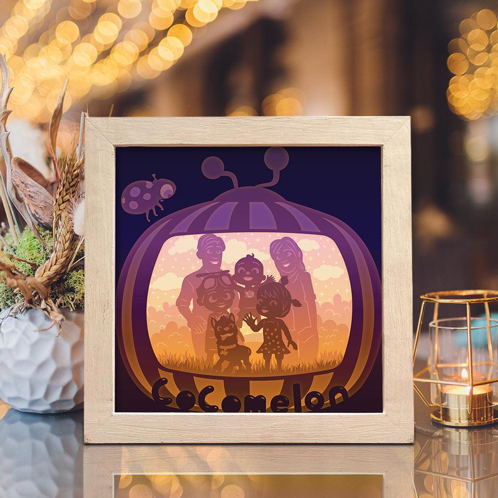 Cocomelon - Paper Cut Light Box File - Cricut File - 20x20cm - LightBoxGoodMan - LightboxGoodman