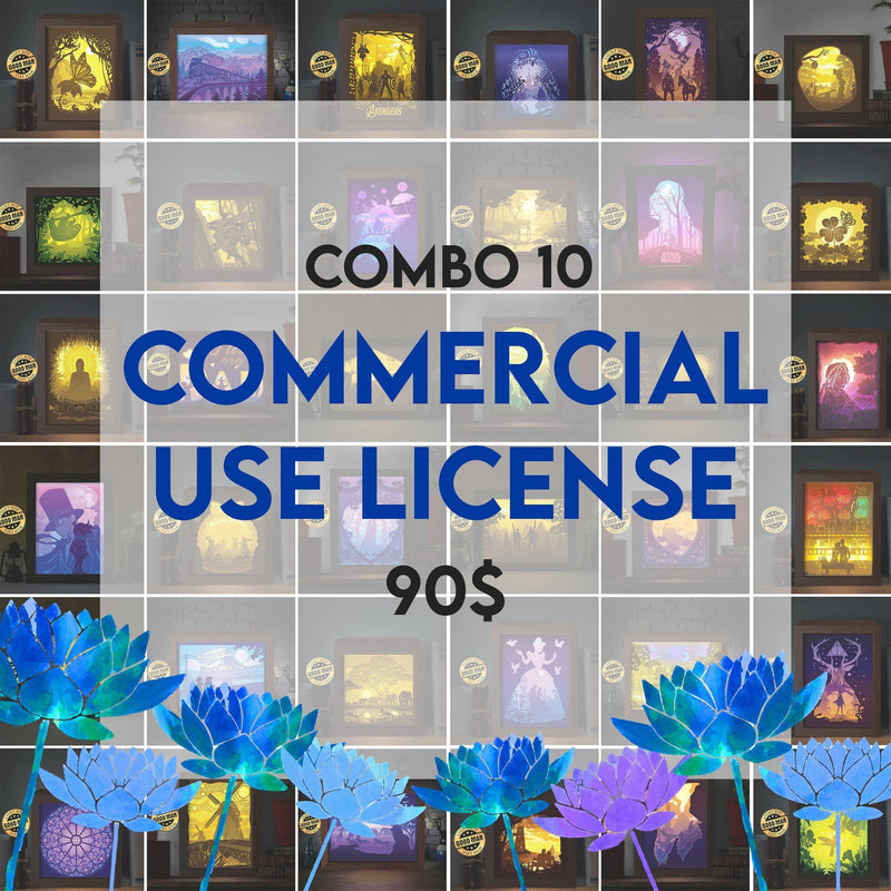 Combo 10 Template Commercial Use License - LightboxGoodman