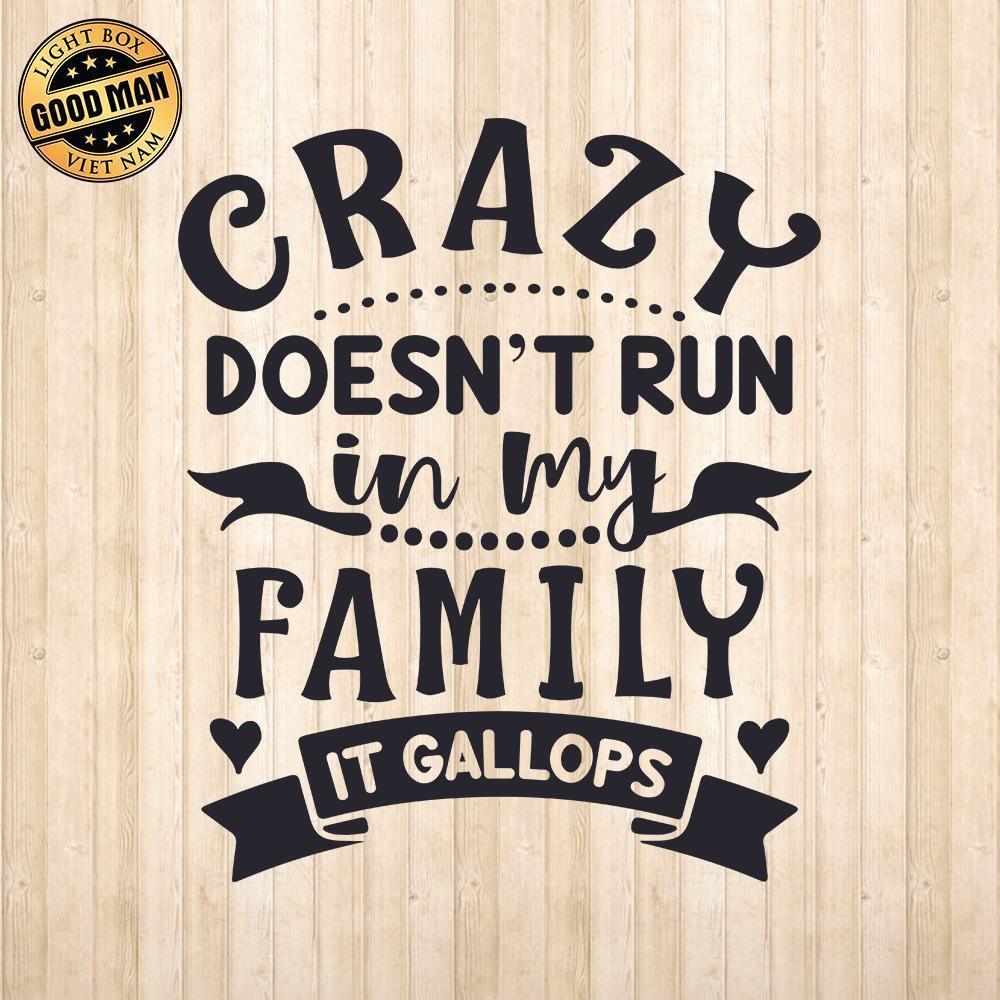 Crazy Family - Cricut File - Svg, Png, Dxf, Eps - LightBoxGoodMan - LightboxGoodman