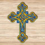 Cross  - Paper 3D Layered File - Cricut File - 20x27cm - LightBoxGoodMan