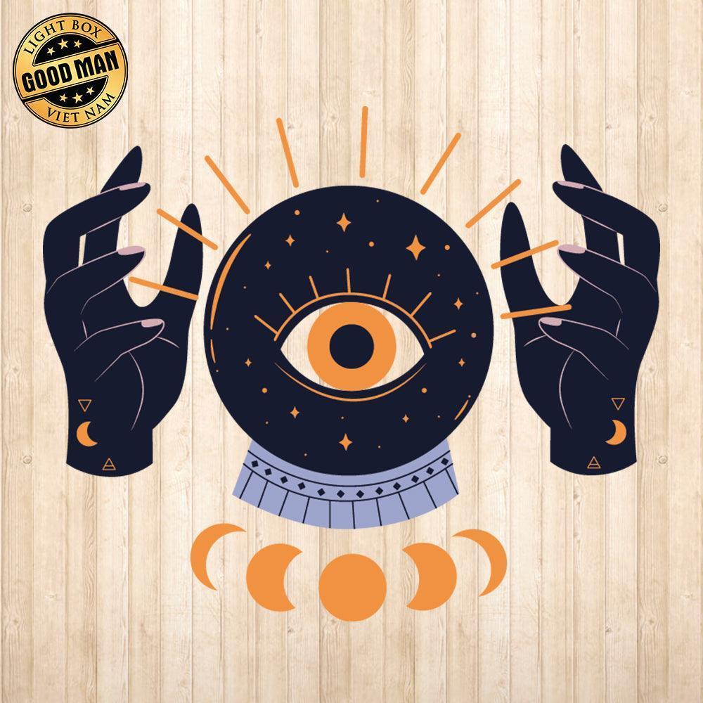 Crystal Ball - Cricut File - Svg, Png, Dxf, Eps - LightBoxGoodMan - LightboxGoodman