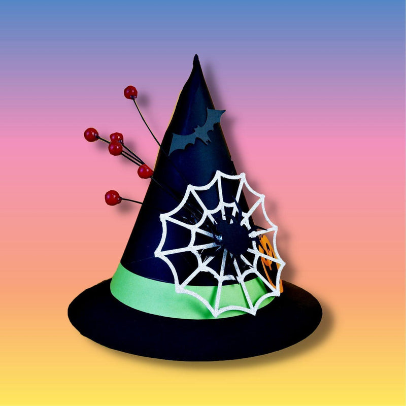 Cute Hat Halloween 3 Paper Cut - Cricut File - Svg, Png, Pdf - LightBoxGoodMan - LightboxGoodman