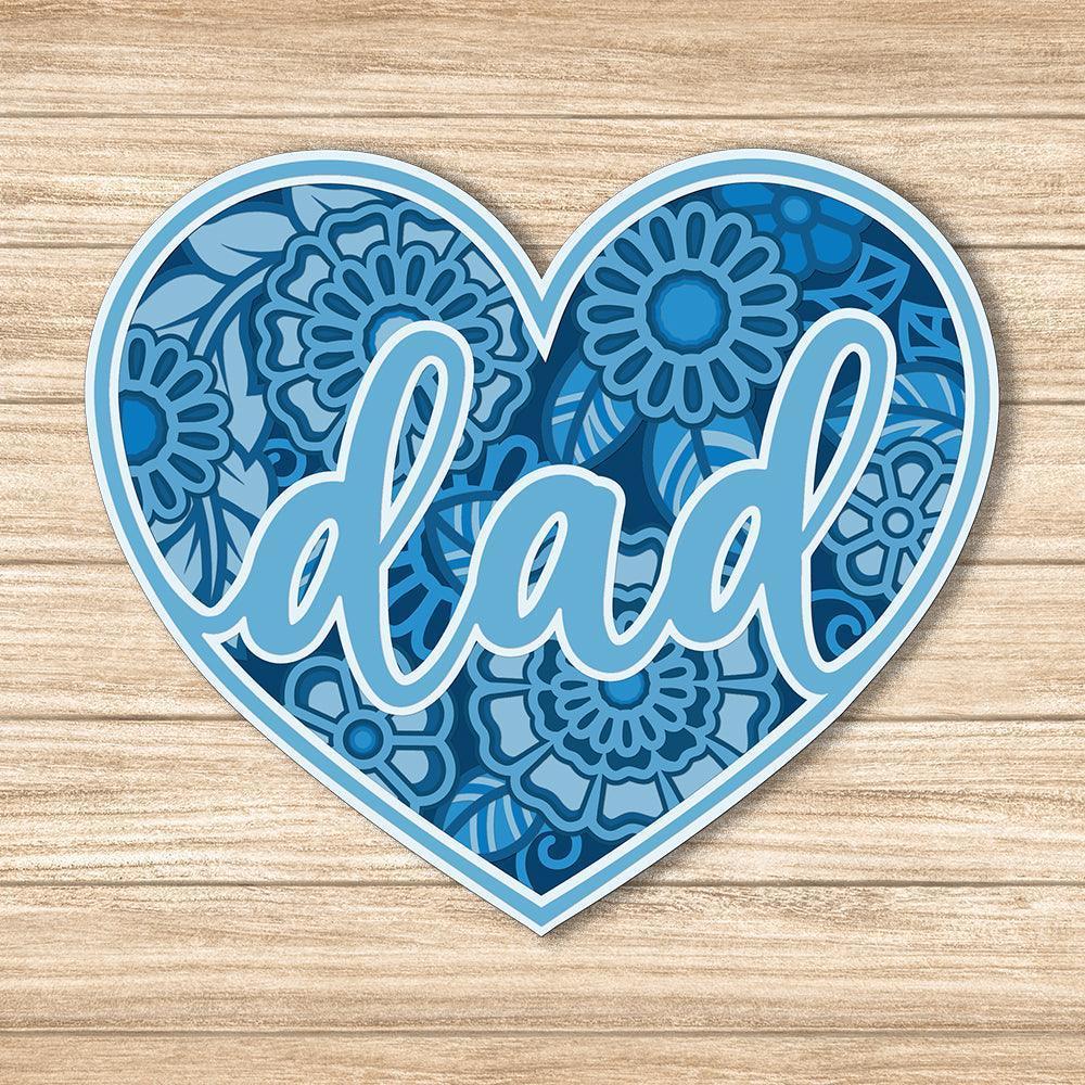 Dad - Paper 3D Layered File - Cricut File - 19x16cm - LightBoxGoodMan - LightboxGoodman